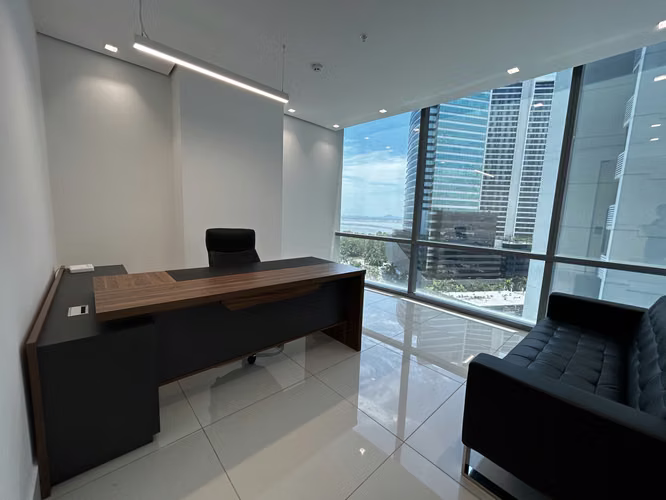 ALQUILER DE OFICINA AMOBLADA, 140M2 EN FINANCIAL PARK, COSTA DEL ESTE LH - Imagen 8