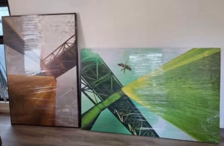 Arte Panameno Obras Igor Kourany - Del cielo a la tierra - liquidacion -