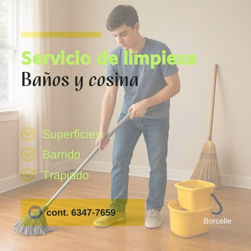 Se ofrece Servicio de limpieza