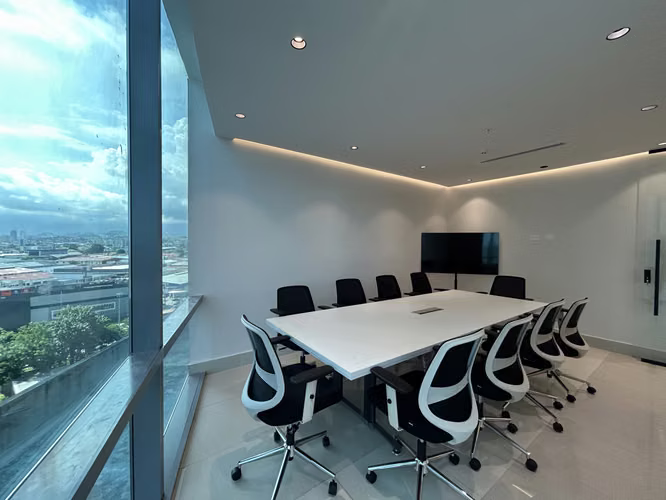 ALQUILER DE OFICINA AMOBLADA, 165M2 EN FINANCIAL PARK, COSTA DEL ESTE LH