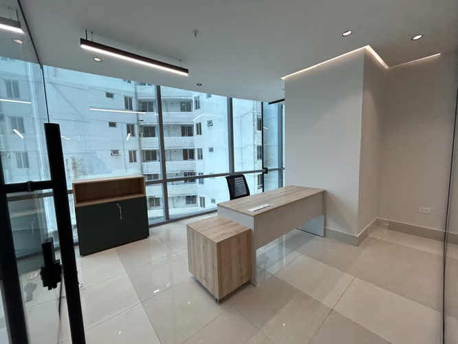 ALQUILER DE OFICINA AMOBLADA, 165M2 EN FINANCIAL PARK, COSTA DEL ESTE LH