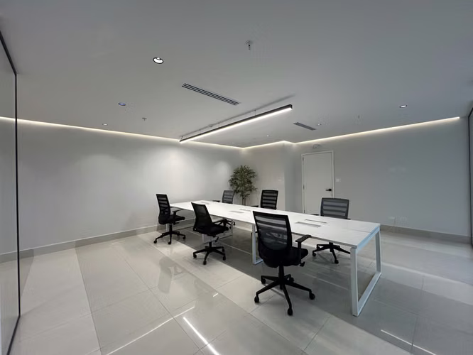 ALQUILER DE OFICINA AMOBLADA, 165M2 EN FINANCIAL PARK, COSTA DEL ESTE LH