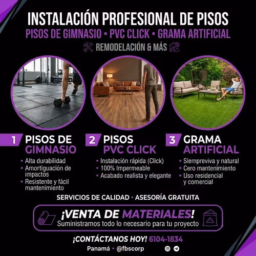 Instalacion y venta de pisos