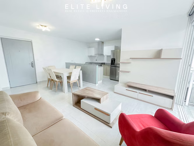 Alquiler Apartamento  Amoblado/ PH Metropolitan Park – 93 m2 – 3Recamaras / Nivel 25 / Vía España