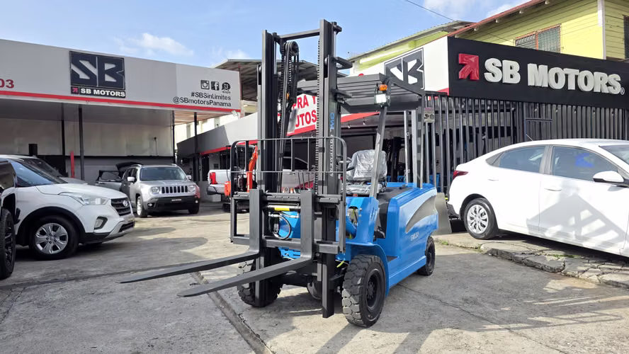 MONTACARGA ELÉCTRICA INDUSTRIAL 2.5T, SIDE SHIFTER INCLUIDO, AÑO 2027