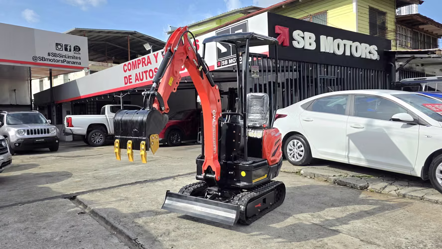 MINI EXCAVADORA DIÉSEL INDUSTRIAL 1.2T, AÑO 2027