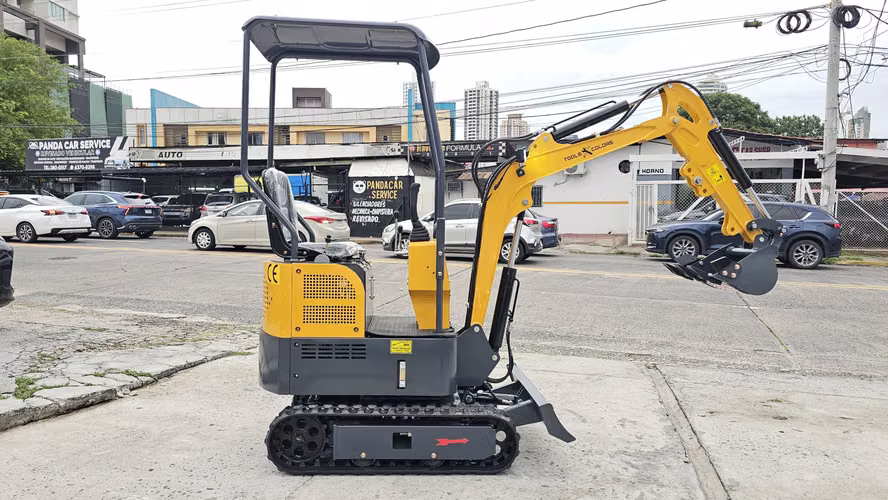 MINI EXCAVADORA DIÉSEL INDUSTRIAL 1.2T, AÑO 2026