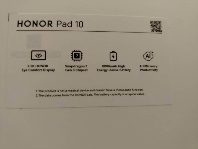 Honor pad 10