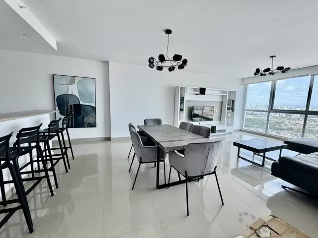 Alquiler de apartamento Amoblado en Costa del Este 3 Recamaras LH
