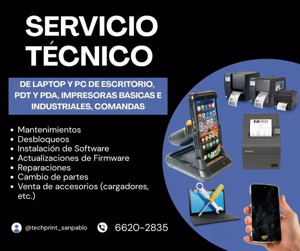 SERVICIO TÉCNICO DE REPARACIÓN COMPUTADORAS Y IMPRESORAS