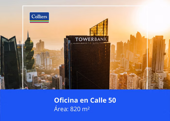 Se Alquila Oficina en Calle 50