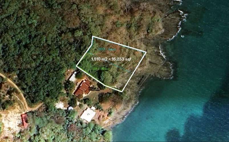 Se Vende Terreno frente al Mar en Isla Saboga