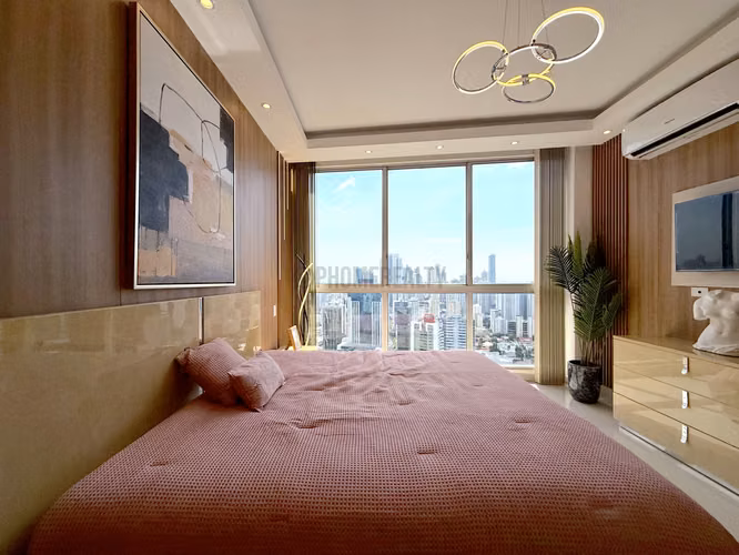 Apartamento en alquiler en Obarrio Panamá – 1 habitación, 96 m² y vista a la ciudad