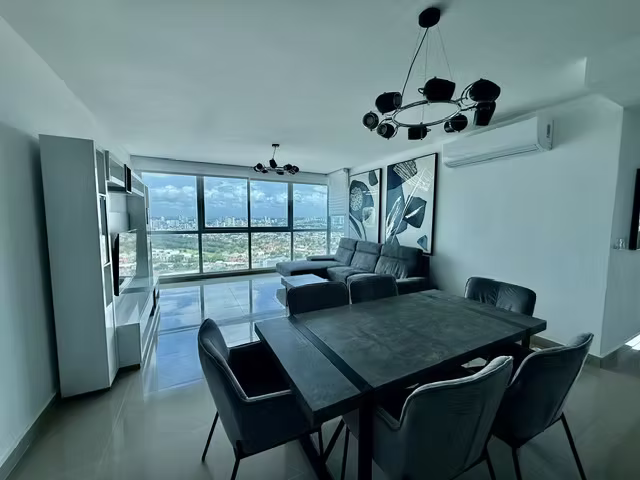 Amoblado apartment rental in Costa del Este 3 Recamaras LH