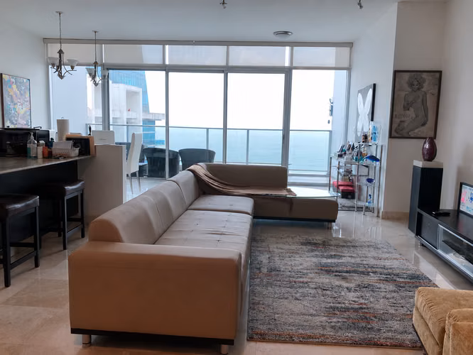 FOR RENT APARTMENT WITH FURNITURE IN PUNTA PACIFICA