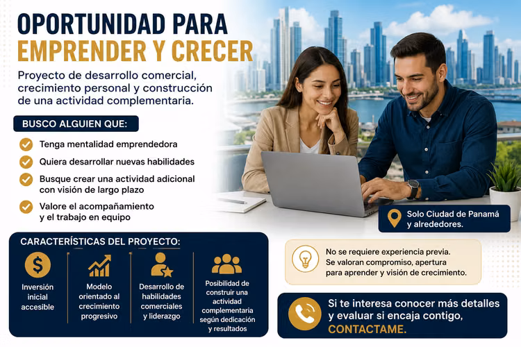 Busco socio estratégico para proyecto de desarrollo comercial
