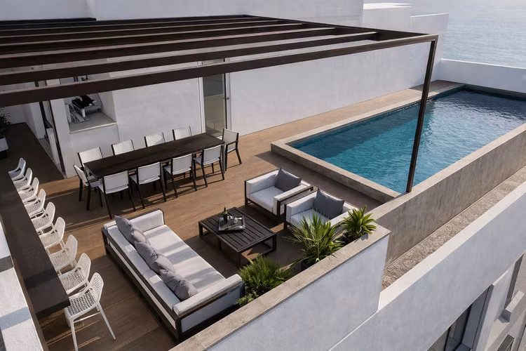 VENTA APARTAMENTO BELLA VISTA 59.45M2 PH LEMON TOWER MLD