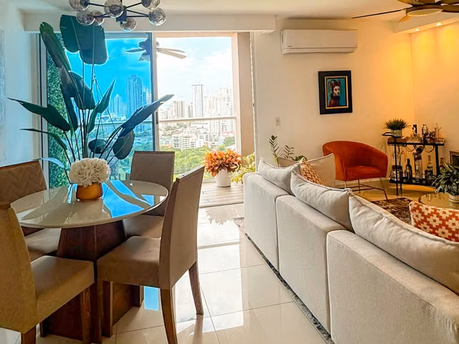 ALQUILER DE APARTAMENTO | Con acceso al Parque Omar | Amoblado | Línea blanca completa IP