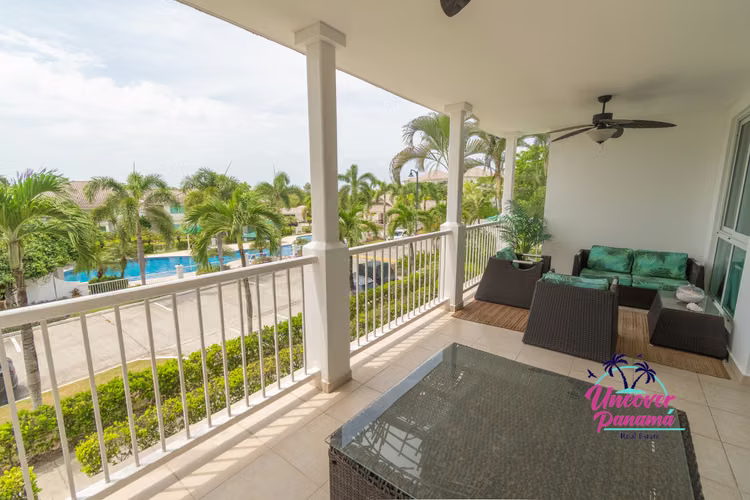 Apartamento Amoblado de 3 Recámaras en Venta en Rodman, Bijao Beach Club &amp; Residences