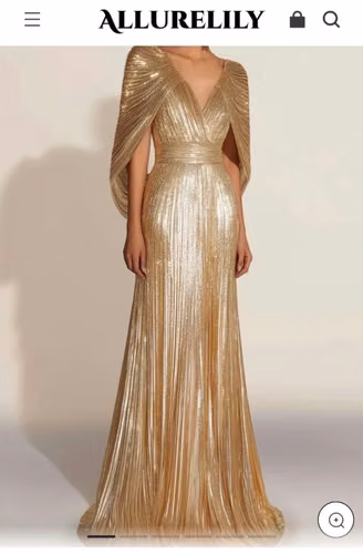 Vestido fino de dama