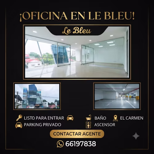 OFICINA EN ALQUILER - LE BLEU 
