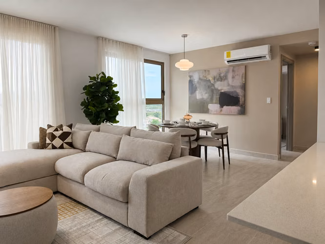 NUEVO! Amoblado apartamento con 3 recámaras! En Panama Pacifico!