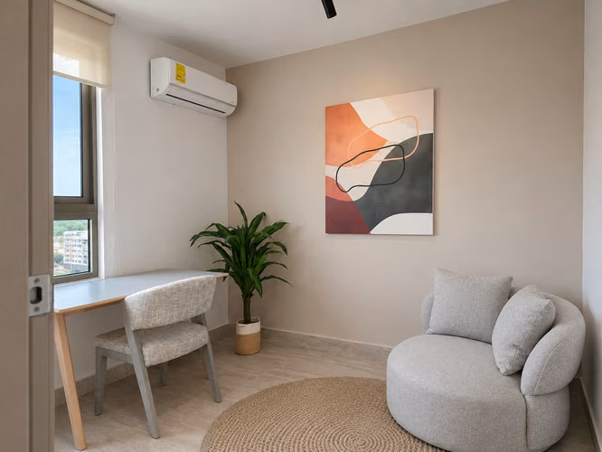 NUEVO! Amoblado apartamento con 3 recámaras! En Panama Pacifico!