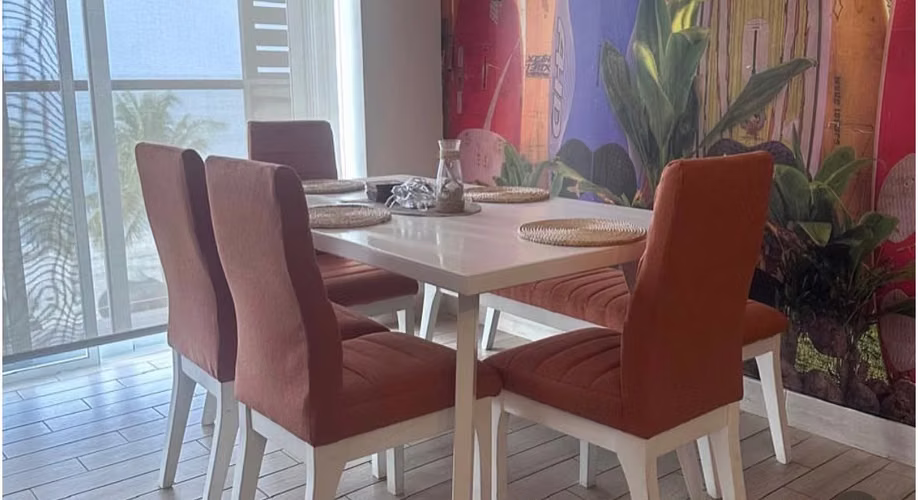 APARTAMENTO FRENTE AL MAR EN VENTA EN PLAYA CARACOL – TOTALMENTE AMUEBLADO - RM
