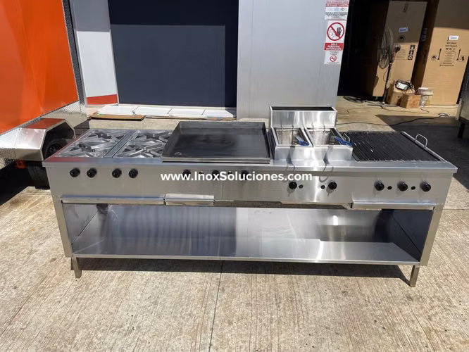 Estufa Multifuncional | Industrial | En Acero Inoxidable