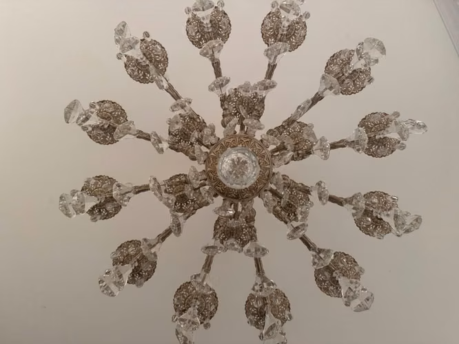 Lámpara de Techo de Cristal Schonbeck Sophia de 18 luces (modelo#6969)