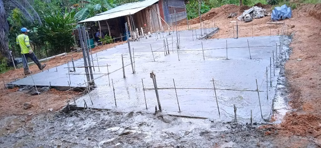 Construcción, albañil
