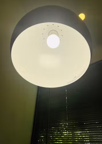 Lámpara de pie con un bonito diseño