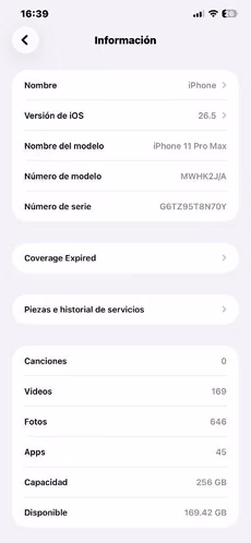 iPhone 11 Pro Max 256gb