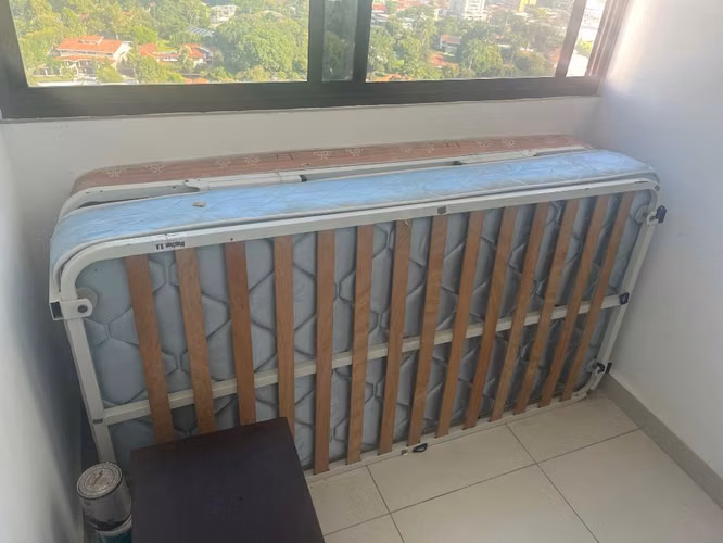 Módulo 2 camas 2,0 mts c 1,0 Mt