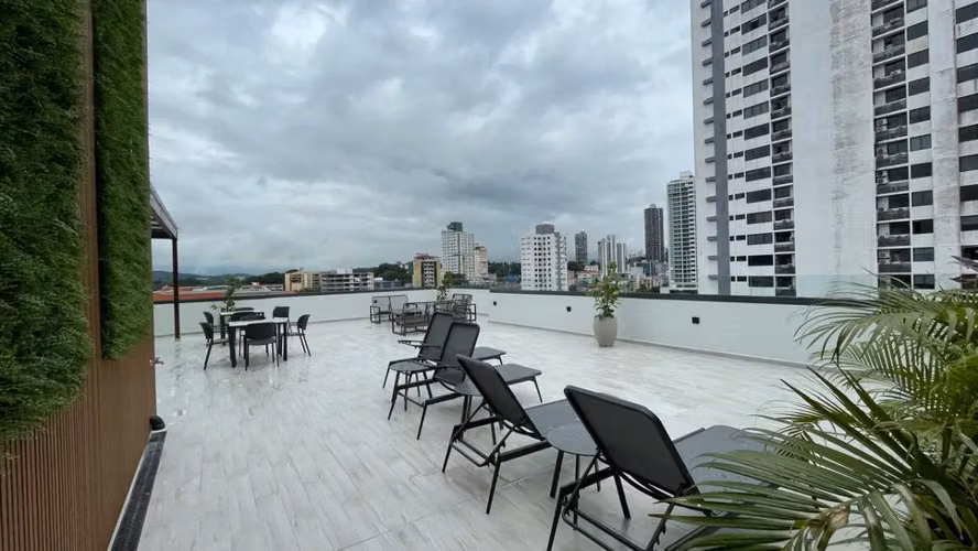 Alquilo apartamento en Bella Vista, amueblado, 1 recamara, a pasos de Ave, Balboa.
