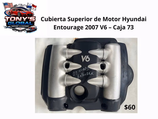 Cubierta Superior de Motor (Tapa Decorativa) Hyundai Entourage 2007 V6