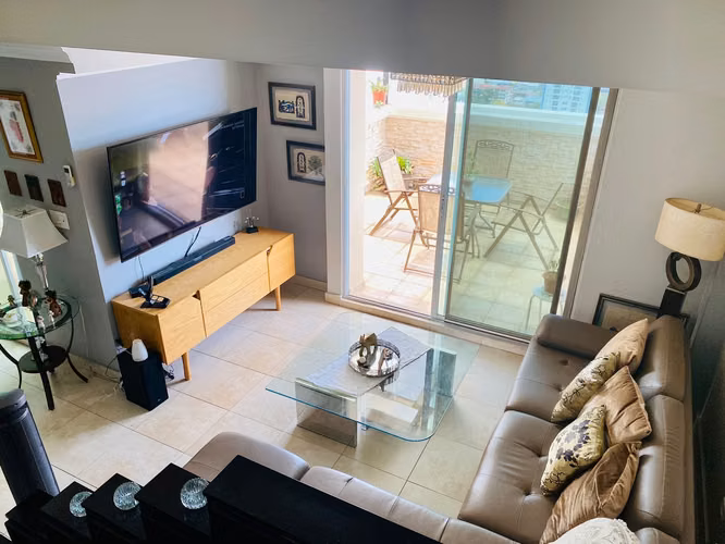 Spectacular Semi-Furnished Two-Level Junior Penthouse for Rent at PH Portofino – San Francisco