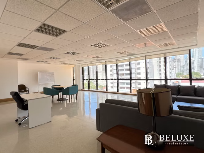 ALQUILER DE OFICINA LISTA PARA OCUPAR EN AREA BANCARIA, CALLE 50 (8)