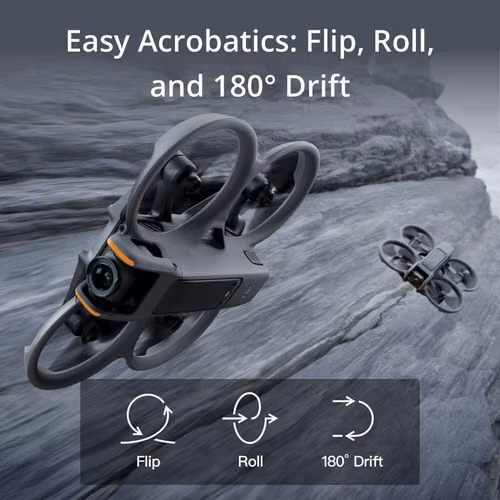 DJI Drone Avata 2 Fly More Combo – 3 baterías – Gris oscuro