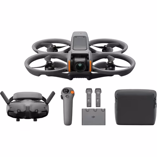DJI Drone Avata 2 Fly More Combo - 3 batteries - Dark grey