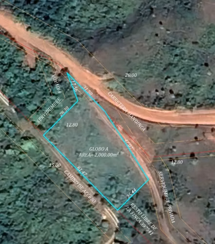 Terreno en venta en Alto Utivé Cerro Azul con vista a la ciudad y Bahía de Panamá