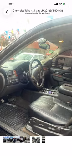 Vendo Chevrolet Tahoe Ltz 2012