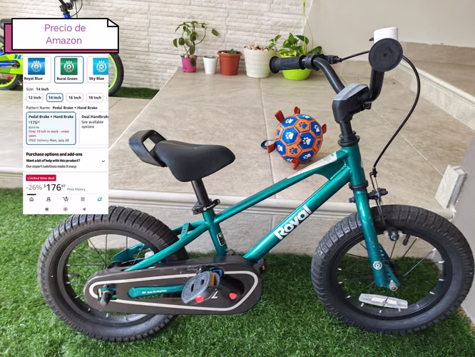 Bicicleta Royal 14'