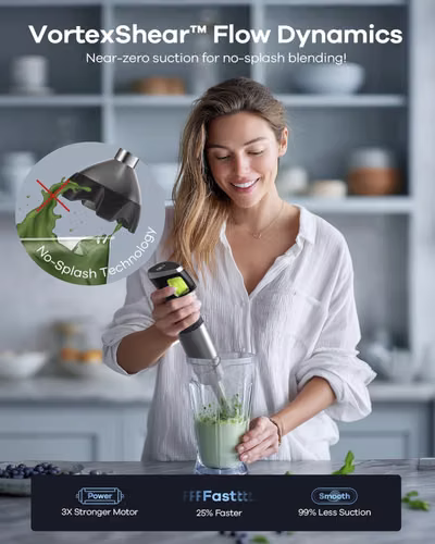Licuadora de mano  marca Ganiza