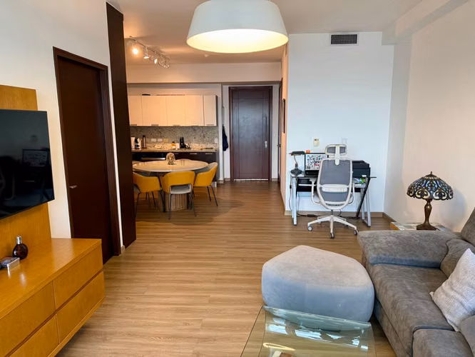 Apartment for rent furnished in Av Balboa 3 rec 2 bathrooms