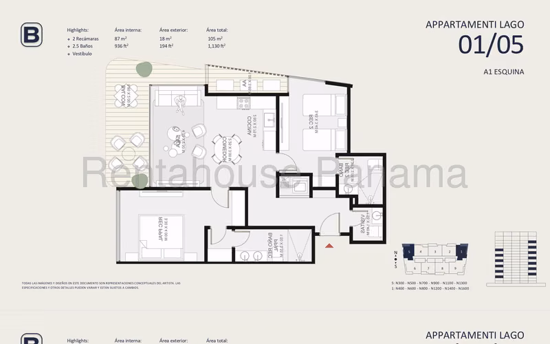 VENTA DE APARTAMENTO EN BOSCO DI SANTA MARIA HQ - Imagen 2
