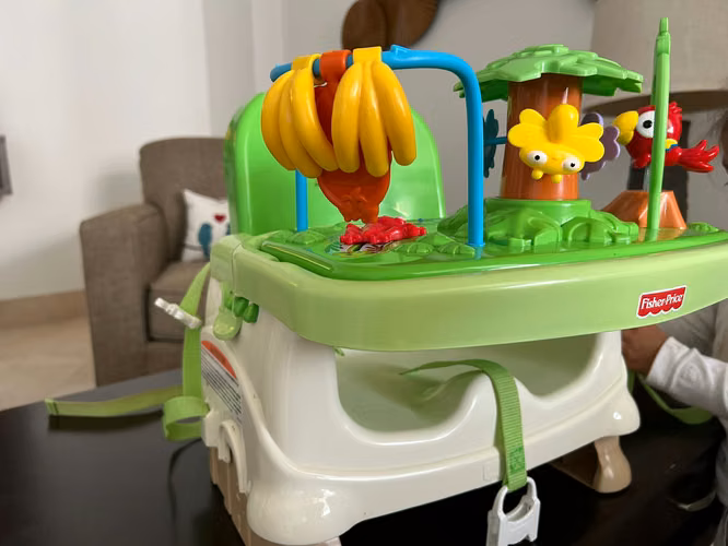 Fisher-Price Rainforest Healthy Care Booster Seat