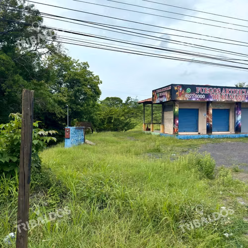 Venta de terreno comercial sobre la Interamericana en Coronado