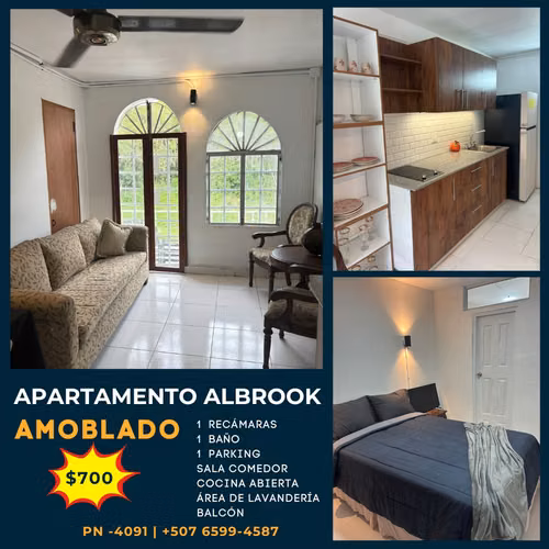 ALQUILER APARTAMENTO EN ALBROOK