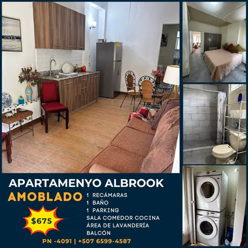 ALQUILER APARTAMENTO EN ALBROOK